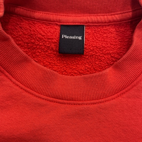 Pleasing Red Crewneck Sweatshirt - Picture 2 of 5